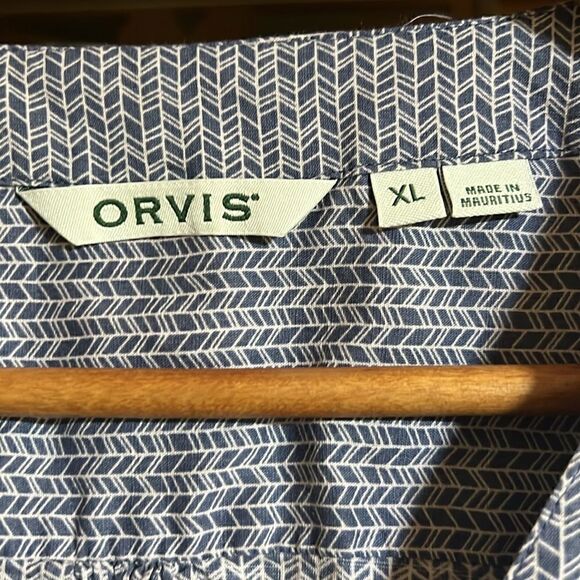 Orvis xl camp shirt 100% cotton - Picture 3 of 8
